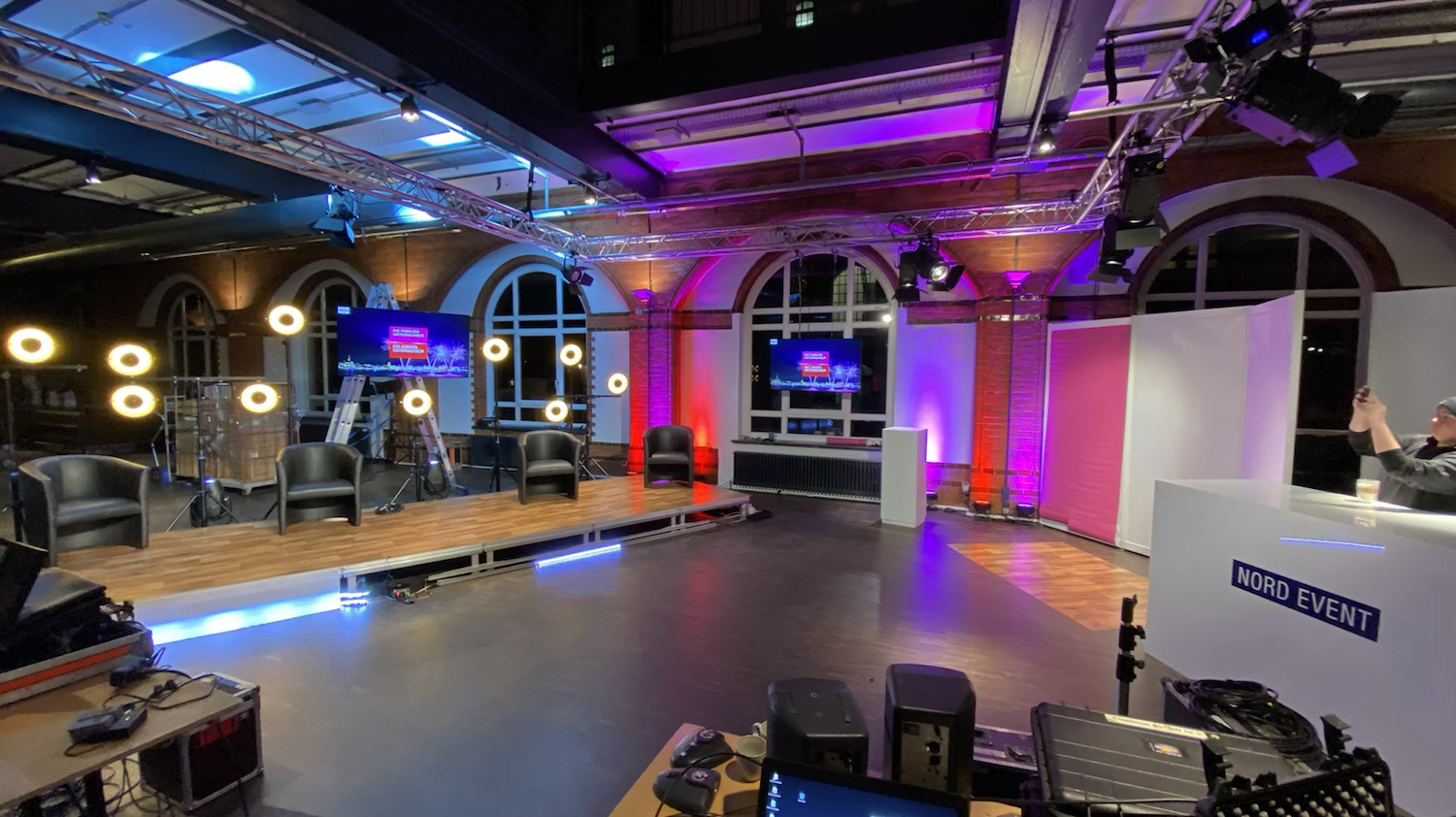 GesundeWirtschaft 2021 OnlineEvent Aufbaubilder