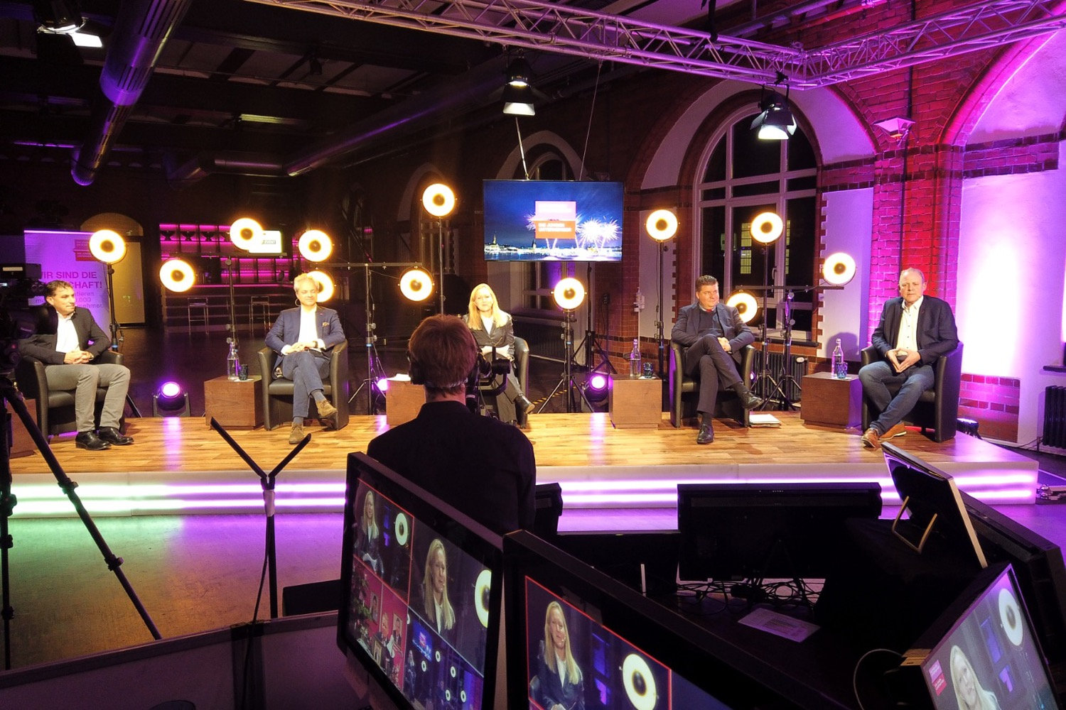 Familienunternehmer Hamburg - Digitale Podiumsdiskussion - Gesunde Wirtschaft 2021