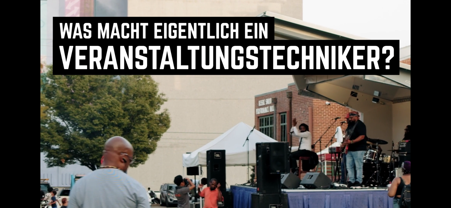 Was macht eigentlich ein Veranstaltungstechniker