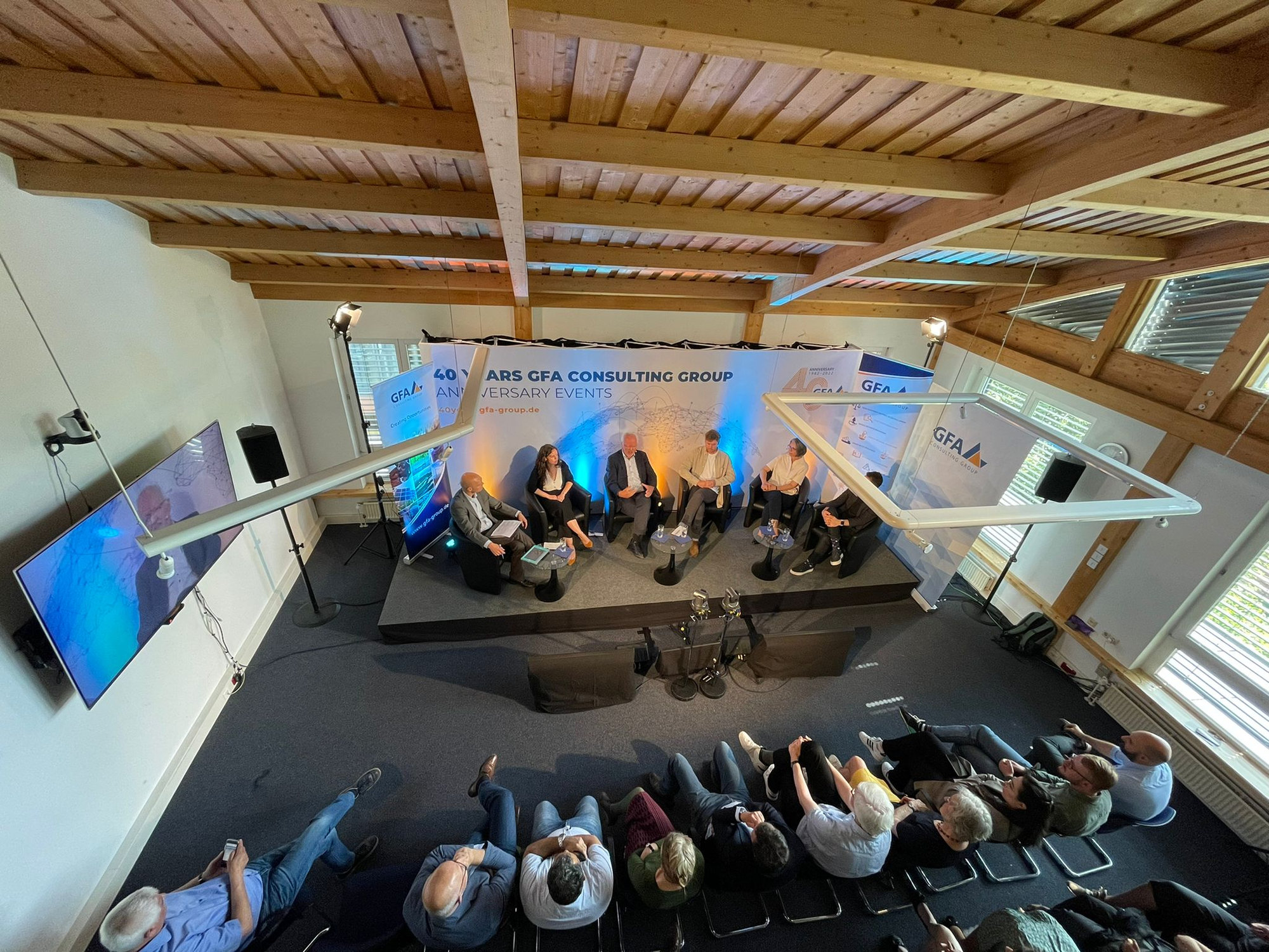 40 Jahre GFA Consulting Group - hybrider Stream aus Hamburg